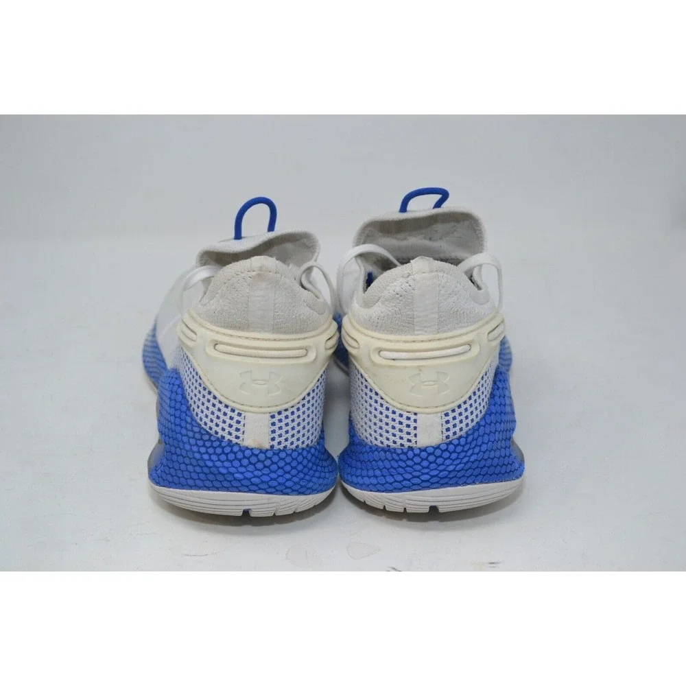 Under Armour BGS Curry 6 Boys 6Y Basketball Shoes White Blue Sneaker 3020415-103